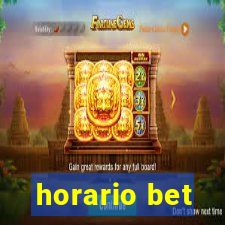 horario bet